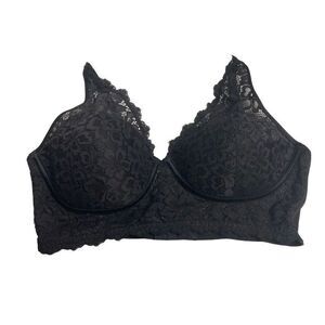 MAIDENFORM Women’s Black Bra Size 38D Lace